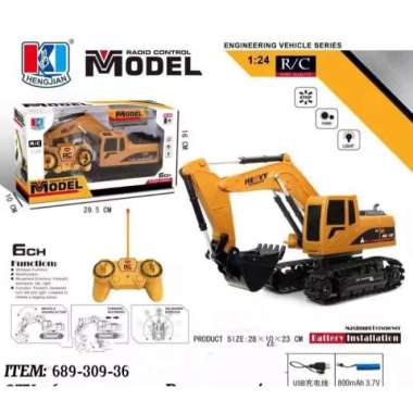 MAINAN MOBIL REMOTE CONTROL RC TRUCK RC EXCAVATOR
