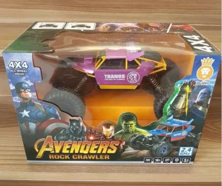 MOBIL RC OFFROAD ROCK CRAWLER SKALA 1:18 HEROCAR AVENGERS CAR rc 4wd avanger
