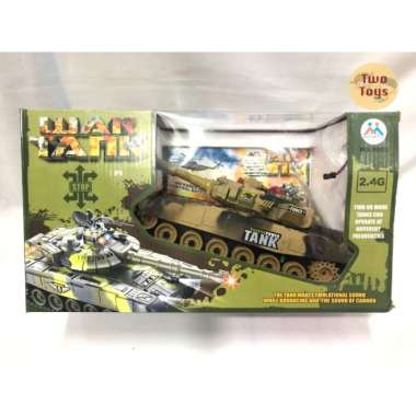 MAINAN ARMY TANK REMOTE CONTROL - UK BESAR