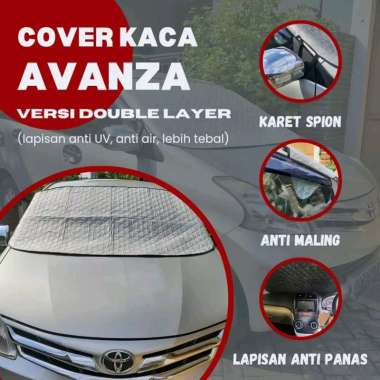 COVER PENUTUP DAN PELINDUNG KACA DEPAN MOBIL AVANZA ANTI UV PREMIUM