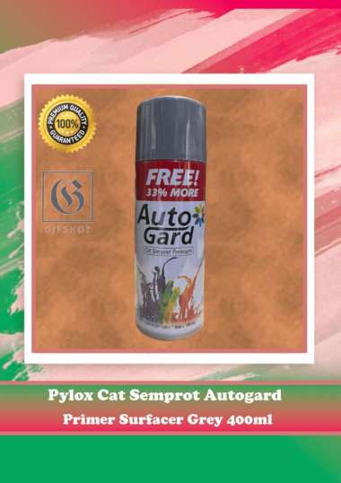 Pylox Cat Semprot Autogard Primer Surfacer Grey 400ml