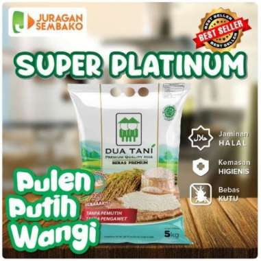 EYD - Dua Tani Beras Super Platinum 5kg