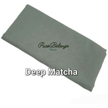 HIjab Bella Square Polly Cotton Segiempat Polos Premium - PART 2 Matcha