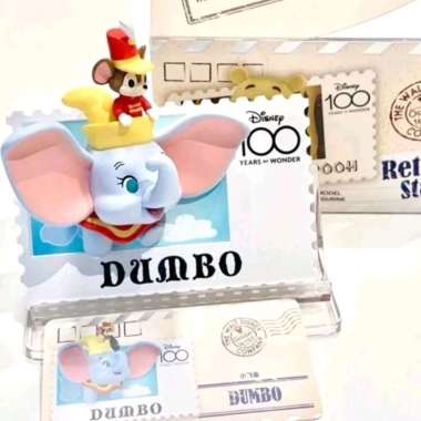 BISA PILIH OPEN BOX BLIND BOX DISNEY RETRO STAMP ORIGINAL MINISO BB DISNEY 100 MICKEY MOUSE DUMBO ST