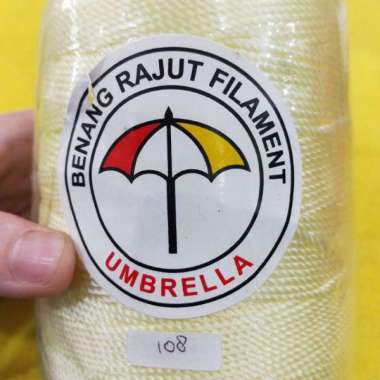 Benang Nylon Cap Payung Kuning muda