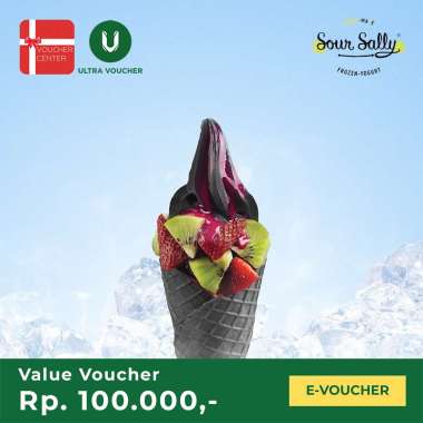 Voucher Digital Sour Sally Rp.100.000 - Voucher Value