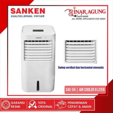 SANKEN SAC-59 / SAC59 AIR COOLER 8 LITER - GARANSI RESMI