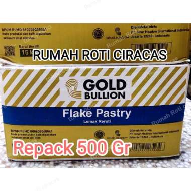 GOLD BULLION FLAKE PASTRY 500GR SHORTENING SPESIAL CROISSANT PASTRY Multivariasi Multicolor