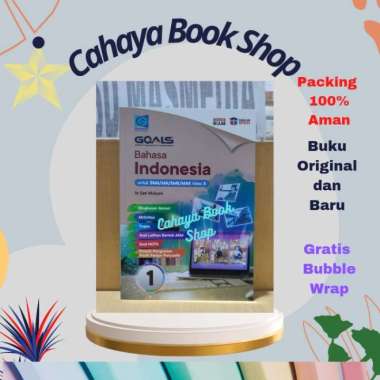 Buku Goals Bahasa Indonesia Kelas 10 SMA Kurikulum Merdeka Grafindo Multivariasi Multicolor