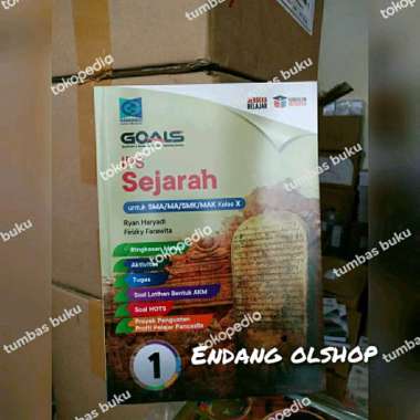 Goals ips sejarah kls 1 sma kurmer grafindo Multivariasi Multicolor
