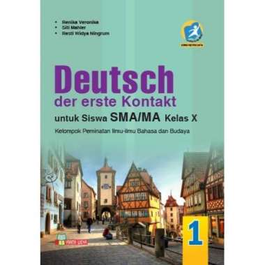 BUKU BAHASA JERMAN SMA/MA KELAS X PEM KUR. 13 REVISI Multivariasi Multicolor
