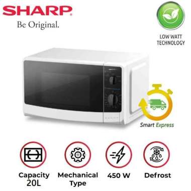 SHARP Microwave R220MAWH 20 Liter Low Watt
