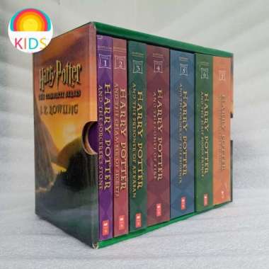 Harry Potter box set English books Multivariasi Multicolor