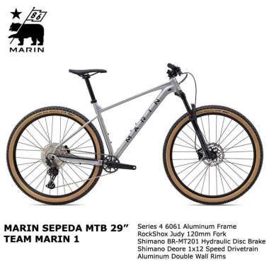 MARIN TEAM MARIN 1 [29 INCH] SEPEDA MTB 12 SPEED
