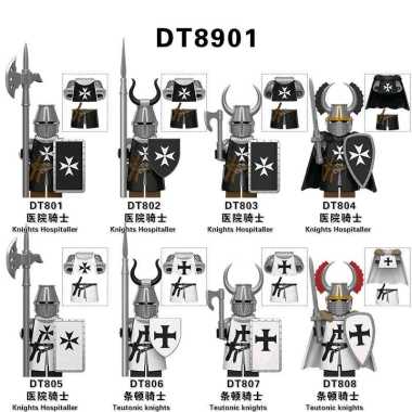 mini figure ksatria Templar Holy Knights knight hospital DT806