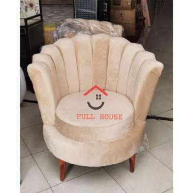 Sofa 1 seat kursi makeup kerang minimalis murah