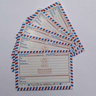 Stiker Label Pengiriman 100lembar