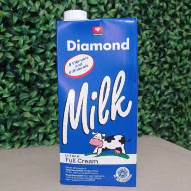 Susu Full Cream UHT Diamond 1000ml