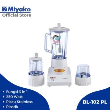 MIYAKO Blender 3 IN 1 BL 102 PL - Blender MIyako 3 IN 1 BL 102 PL