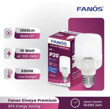 Lampu LED 20W Bohlam Sinaya 20 Watt Cahaya Putih