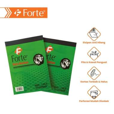 Buku Nota Kontan Forte Kecil 1 ply 50 Lembar