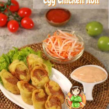 Bento Egg Chicken Roll Spesial Kasimura isi 3 Lenjer Panjang ala Hokben