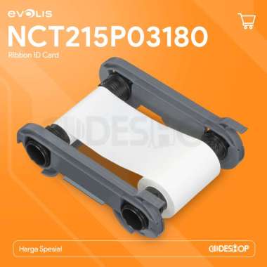 Ribbon Evolis Primacy 2 Putih White NCT215P03180 Tinta Printer ID Card