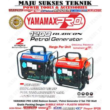 Mesin Genset Mini 2TAK 800Watt YAMAMAX PRO 1200 Rubicon