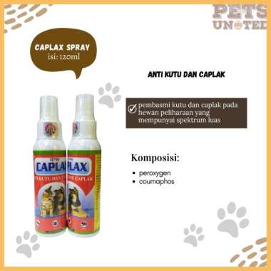 CAPLAX SPRAY - Pembasmi Membasmi Kutu Kucing Dogie