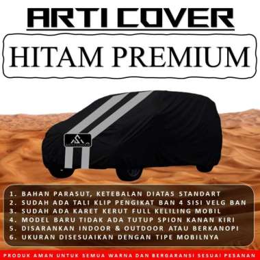 WLF Selimut Sarung Body Cover Mobil Kijang LGX Super Kapsul Bahan Polyster Bonus Pengikat Ban KIJANG