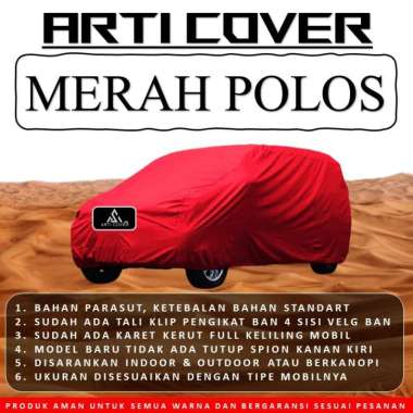 WLF Selimut Sarung Body Cover Mobil Kijang LGX Super Kapsul Bahan Polyster Bonus Pengikat Ban KIJANG
