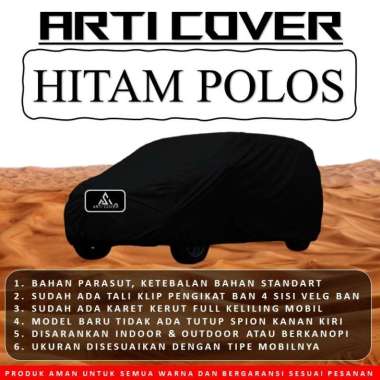 WLF Selimut Sarung Body Cover Mobil Kijang LGX Super Kapsul Bahan Polyster Bonus Pengikat Ban KIJANG