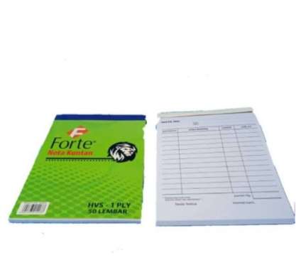 Buku Nota Kontan Besar 1 Ply NCR Forte