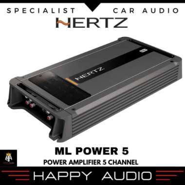 Power Amplifier 5 Channel Hertz Mille ML POWER 5 Class D Car Amplifier Original