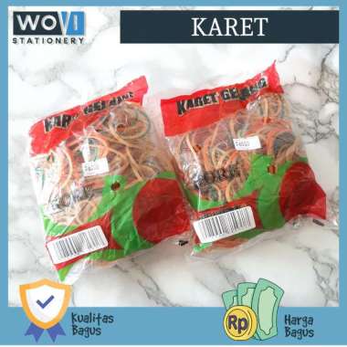 [PCS] Karet Gelang Pentil Kecil Hore / Karet Bungkus Plastik 100gr
