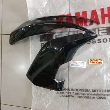 SAYAP, BODY COWLING, COVER LAMPU DEPAN AEROX 155 HITAM (B65-33) KIRI