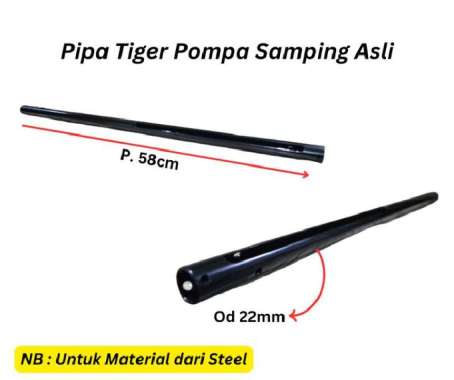 Pipa Sharp Tiger Pompa Samping / Side Pump Asli