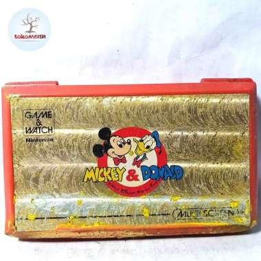 Game Watch Gimbot Gamebot Nintendo Mickey Miki Donal Bebek Tikus Toys