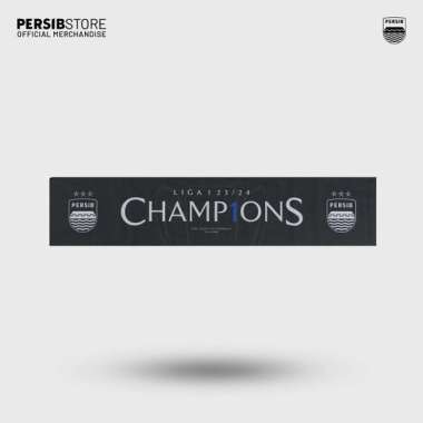 PERSIB TROPHY CHAMP1ONS FLAG BANNER - BLACK