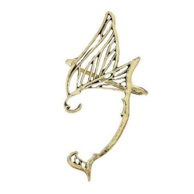 Anting-Anting Manset Telinga Peri Peri Estetika Retro Earring 1122-160 GOld