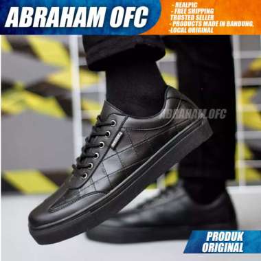 BOSSINDO - PEDRO Sepatu Sneaker Pria Sepatu Pria Casual Sneakers Kulit Pu Ori Cowok/Cowo Sepatu Semi