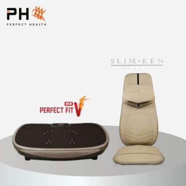 Bundling Body Slimmer Getar Perfect FitV + Portable Massage KMS Slim