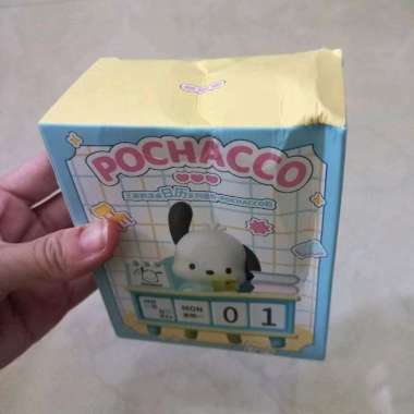 KALENDER KUROMI POCHACCO SANRIO CALENDAR TANGGALAN KALENDAR ABADI MEJA MINI KURUMI POCHACO CUTE DESK