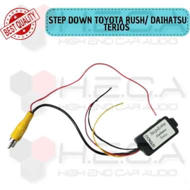 Step Down Camera 360 Toyota Rush & Daihatsu Terios stepdown Kamera 360 bawaan OEM Converter Socket S