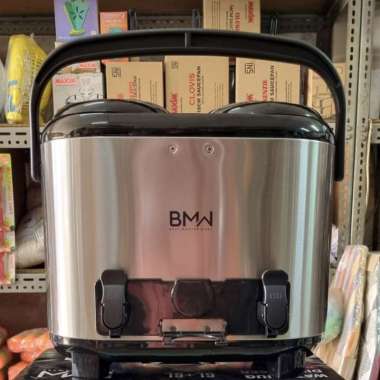 BMW WATER JUG DISPENSER 12 L STAINLESS DOUBLE TANK DIJAMIN PUAS TEBAL ORIGINAL RESMI!