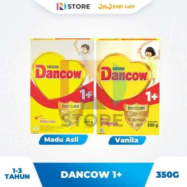 Dancow 1+ Madu Vanila 350g Kemasan Baru Dancow 1+ Van 350gr
