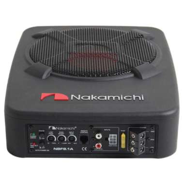 Speaker Kolong Mobil Active Subwoofer Kursi 8 Inch 1500W Nakamichi