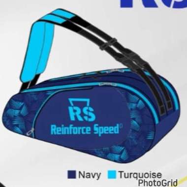 Tas Badminton RS PLAYER 24 / REINFORCE SPEED NAVY TURQUOISE