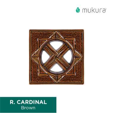 Roster Keramik Granit Mukura Cardinal 20 x 20 cm Brown