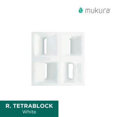 Roster Keramik Granit Mukura Tetrablock 20 x 20 cm White